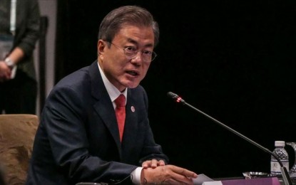 <p>South Korea President Moon Jae-in <em>(Anadolu photo)</em></p>