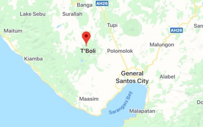 <p>Google map of Tboli, South Cotabato</p>