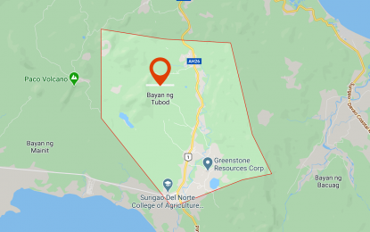 <p>Google map of Tubod, Surigao del Norte.</p>