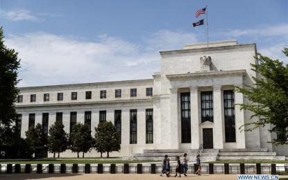 <p><strong>‘WELL SHORT’</strong>. The US Federal Reserve in Washington DC in this June 16 photo. The US economy may be entering a phase of bouncing back with the easing of social distancing measures and resumption of business activities but employment and output will be "well short" of the pre-pandemic level, Federal Reserve Chairman Jerome Powell said on Tuesday (June 16, 2020). <em>(Photo by Ting Shen/Xinhua)</em></p>
<p> </p>