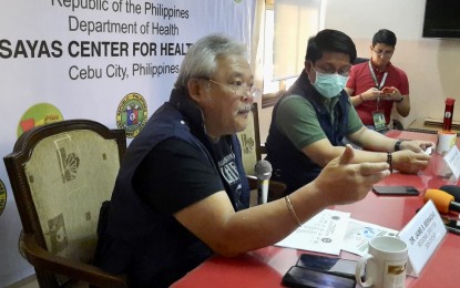 <p>Department of Health-Central Visayas Regional Director Dr. Jaime Bernadas. <em>(PNA file photo by John Rey Saavedra)</em></p>
