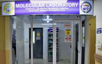 <p>The Teresita Lopez Jalandoni Provincial Hospital Molecular Laboratory in Silay City.<em> (File photo courtesy of PIO Negros Occidental)</em></p>
