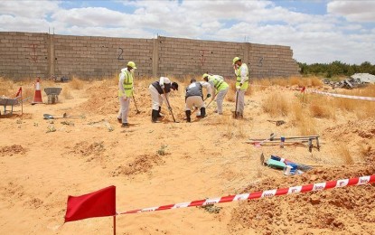 UN rights office 'horrified' at mass graves in Libya