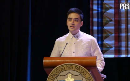 <p>Pasig City Mayor Vico Sotto <em>(Photo grabbed from Pasig PIO live stream)</em></p>