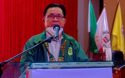 <p>Bangsamoro Autonomous Region in Muslim Mindanao Interim Chief Minister Ahod Balawag Ebrahim. <em>(Photo courtesy of BPI-BARMM)</em></p>