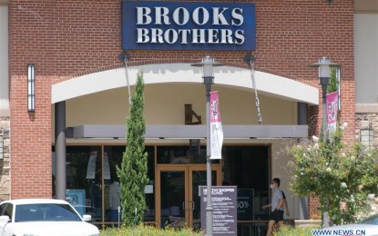 <p><strong>BANKRUPTCY</strong>. A Brooks Brothers store is seen in Allen, Texas, the United States, on July 8, 2020. Brooks Brothers, one of the oldest apparel retailers in the United States, filed for bankruptcy protection on Wednesday, as the coronavirus pandemic continues to impact businesses. <em>(Photo by Dan Tian/Xinhua)</em></p>