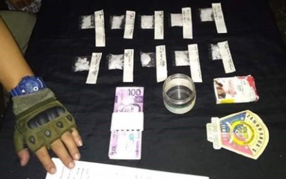 <p><strong>DRUG BUST.</strong> Operatives of the Police Regional Office-9 arrest six individuals and seize some PHP390,600 worth of suspected shabu in separate anti-drug operations Wednesday (July 8, 2020). Photo shows the 45.5 grams of suspected shabu with an estimated market value of P310,000 seize from two of the six arrested suspects. <em>(Photo courtesy of Zamboanga City Police Office's Station 10)</em></p>