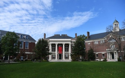 <p>File photo taken on Oct. 14, 2018 shows the campus of the Harvard University in Cambridge of Massachusetts, the United States. <em>(Xinhua/Liu Jie)</em></p>