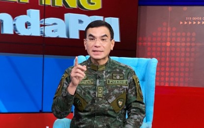<p>Joint Task Force Covid Shield commander, Lt. Gen. Guillermo Eleazar. <em>(Photo courtesy of the PNP Office of the Deputy Chief for Operations)</em></p>