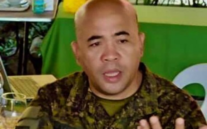 <p>Army Lieutenant Colonel Anhouvic Atilano, 6th Civil-Military Operations Battalion commander and spokesperson of the 6th Infantry Division. <em>(File photo courtesy of Bangsamoro Transition Authority Member Susan Anayatin)</em></p>