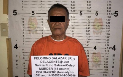 <p><strong>NPA PURGE EXECUTIONER</strong>. Felomino Salazar Jr., the executioner of the New People's Army during the 1980s purge in Leyte. A team from the police and military arrested him on Tuesday (July 14, 2020) in Inopacan, Leyte. <em>(Photo courtesy of Philippine Army 802nd Brigade)</em></p>