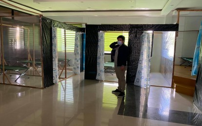 <p><strong>CARE FACILITY.</strong> The new care facility for returning residents with special needs in Buri Island in Catbalogan City, Samar. The city government on Tuesday (July 21, 2020) says it put up more quarantine facilities for the 14-day mandatory quarantine of residents returning from Metro Manila and Cebu. <em>(Photo courtesy of Mayor Dexter Uy)</em></p>