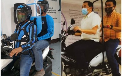 Cebu exec prefers full-faced helmet for back riders over barrier