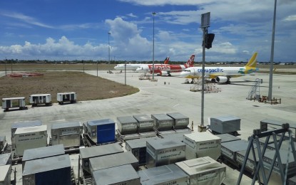 <p><strong>PARALLEL RUNWAY</strong>. The Mactan-Cebu International Airport Authority (MCIAA) expects recovery of the air travel industry amid the plunge of passenger traffic in 2020 by plotting a long-term development plan. MCIAA general manager and CEO Steve Dicdican on Tuesday (July 28, 2020) said the airport authority is bent on pursuing the construction of the parallel runway in anticipation of future growth. <em>(PNA photo by John Rey Saavedra)</em></p>
<p> </p>