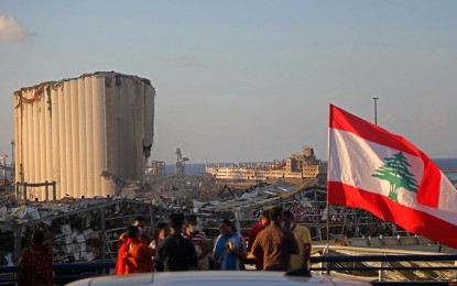 <p><strong>BLAST AFTERMATH</strong>. People visit the Port of Beirut after explosions in Beirut, Lebanon, Aug. 9, 2020. UN Secretary-General Antonio Guterres called for international support for Lebanon <em>(Xinhua/Bilal Jawich)</em></p>