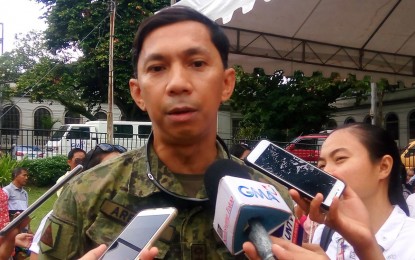 <p>Visayas Command chief, Major General Benedict Arevalo. <em>(PNA file photo)</em></p>