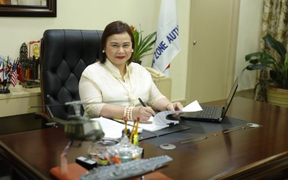 <p>PEZA director general Charito Plaza <em>(Photo courtesy of PEZA)</em></p>