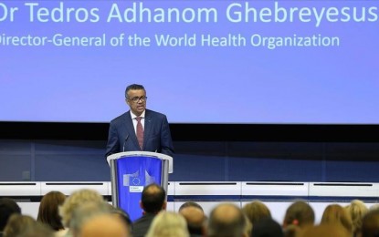 <p>WHO Director-General Tedros Adhanom Ghebreyesus<em> (Anadolu photo)</em></p>