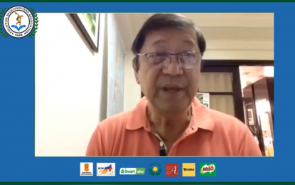 <p><strong>ATHLETES’ ALLOWANCE.</strong> Philippine Sports Commission chairman William “Butch” Ramirez discusses sports developments during the online Philippine Sportswriters Association Forum on Tuesday (Aug. 18, 2020). Ramirez said he is hoping that funds for the allowances of national athletes and coaches would be included in the proposed Bayanihan to Recover as One Act or the Bayanihan 2 bill. <em>(Screenshot from virtual PSA Forum)</em></p>