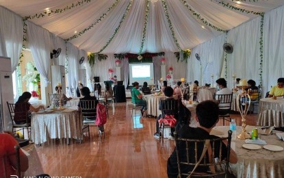 <p><strong>2020 CENSUS. </strong>Enumerators in Burauen, Leyte attend a training in preparation for the 2020 Census of Population and Housing under the “new normal” in this photo taken on August 4, 2020. The Philippine Statistics Authority on Friday (Aug. 28, 2020) said a total of 4,410 enumerators were hired in Eastern Visayas to conduct the census. <em>(Photo courtesy of Burauen Civil Registrar's Office)</em></p>