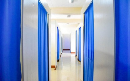 <p><strong>NEW ISOLATION FACILITIES.</strong> Separate isolation rooms were set up inside a building converted into a quarantine facility in Naval, Biliran. The Department of Public Works and Highways on Saturday (Aug. 29, 2020) said its PHP7.38-million worth of quarantine facilities in Biliran are now used by confirmed patients with coronavirus disease.<em> (Photo courtesy of Biliran Island)</em></p>