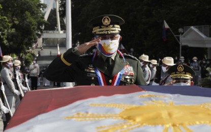 <p>Armed Forces of the Philippines chief-of-staff Lt. Gen. Gilbert Gapay <em>(PNA photo by Avito C. Dalan)</em></p>