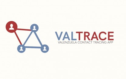 <p>Valenzuela Tracing (ValTrace) Application. <em>(Screengrab from Valenzuela City PIO video material)</em></p>