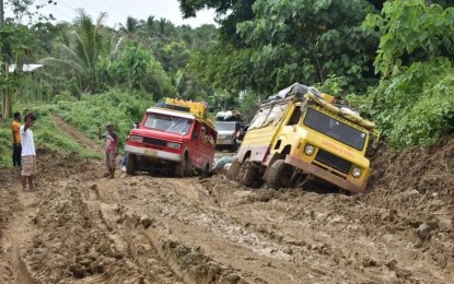 <p>Photo of Olutanga-Alicia Road in Zamboanga Sibugay before getting repaired by the Department of Public Works and Highways (DPWH).<em> (Photo courtesy of MinDA)</em></p>
