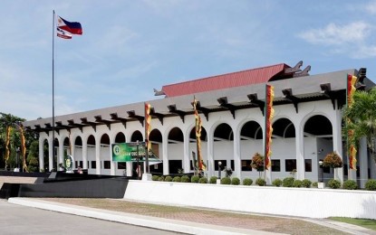 <p>The Bangsamoro Autonomous Region in Muslim Mindanao administrative building that houses the Office of the Chief Minister in Cotabato City.<em> (Photo courtesy of BPI-BARMM)</em></p>