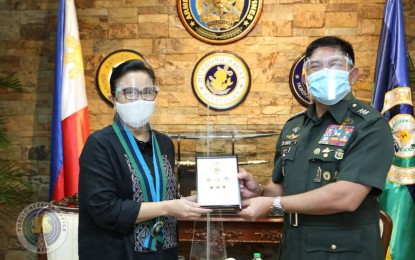 Vp Robredo Lauds Afp Contribution To Anti Covid 19 Drive Philippine News Agency