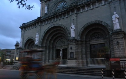 <p>Manila Cathedral <em>(File photo)</em></p>