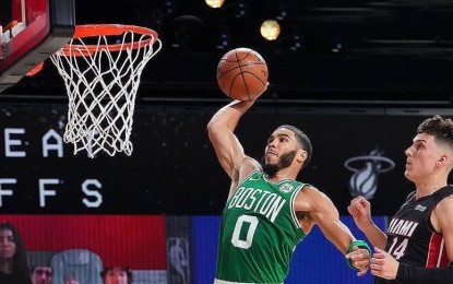 Celtics beat Nets 115-114 with Tatum's buzzer-beater