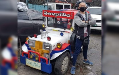 <p>Ronald Tan and his "Jeepito"<em> (Photo courtesy of Ronald Tan)</em></p>