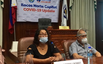 <p><strong>ADDRESSING DROUGHT. </strong>Provincial agriculturist Norma Lagmay on Thursday (Sept. 24, 2020) says over 2,000 hectares of farmlands in Ilocos Norte are affected by drought and pests. Initial report shows there are 2,726 farmers affected. <em>(PNA photo by Leilanie G. Adriano</em>) </p>