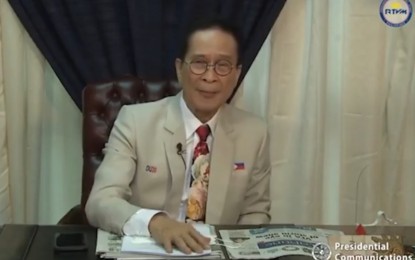 <p>Senatorial aspirant and former chief presidential legal counsel Salvador Panelo <em>(File photo)</em></p>