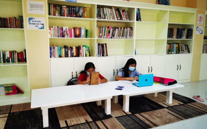<p><strong>I-HUB. </strong>The local government unit of Bacarra, Ilocos Norte opens its youth center as an internet hub for students who lack learning gadgets at home. It is powered by high-speed internet where students can download their learning materials and print for free. (<em>Photo courtesy of Bacarra LGU</em>) </p>