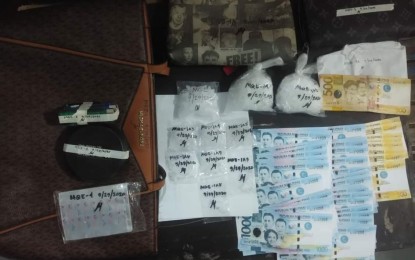 <p><strong>BUSTED</strong>. The PHP1.7-million worth of illegal drugs seized from a public school teacher during a drug sting on Tuesday night (Sept. 29, 2020) in Nabua, Camarines Sur. The suspect has been placed under police custody and will be facing charges for violation of the dangerous drugs law<em>. (Photo courtesy of Nabua MPS)</em></p>