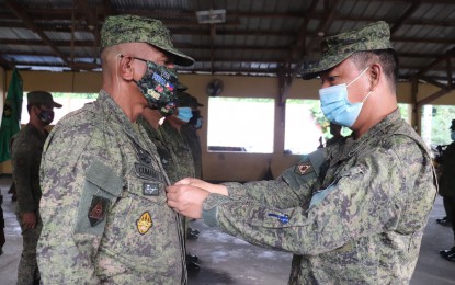 Army promotes 57 enlisted personnel in Aurora | Philippine News Agency