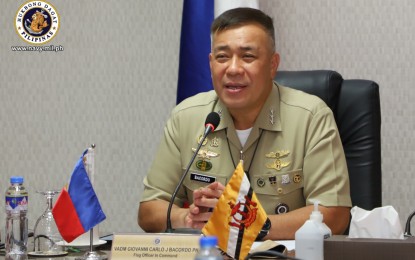 <p>Philippine Navy chief, Vice Adm. Giovanni Carlo Bacordo <em>(Photo courtesy of Naval Public Affairs Office)</em></p>