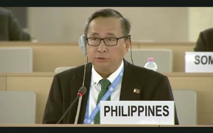 <p>Ambassador Evan P. Garcia, Philippine Permanent Representative to the United Nations in Geneva (<em>Contributed photo</em>)</p>