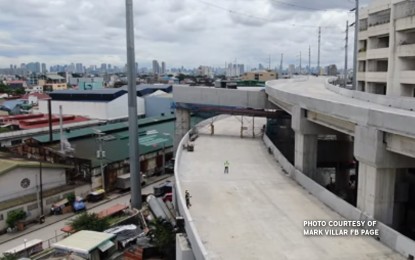 <p>Skyway 3 project <em>(Photo courtesy of Mark Villar FB page)</em></p>