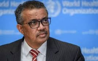 <p>World Health Organization Director-General Tedros Adhanom Ghebreyesus <em>(Xinhua photo)</em></p>