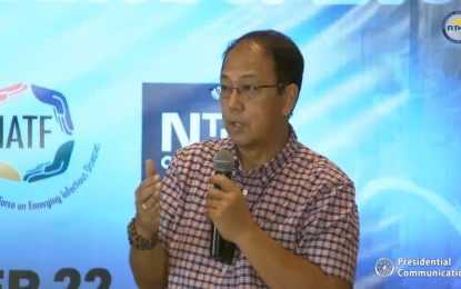 <p>National Policy against Covid-19 chief implementer and Presidential Peace Adviser Sec. Carlito Galvez Jr. (file photo)</p>