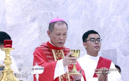 <p>Capiz Archbishop Jose Advincula. <em>(File photo)</em></p>