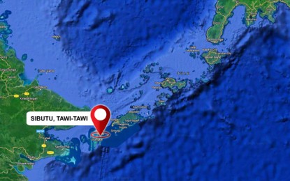 <p>Google map of Sibutu town, Tawi-Tawi.</p>