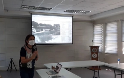 <p><strong>DISASTER PREPAREDNESS.</strong> Mayor Maria Angela Garcia of Dinalupihan, Bataan discusses disaster preparedness to mitigate the possible effect of Typhoon "Rolly" on Friday (Oct. 30, 2020). Rolly is expected to bring gusty winds and heavy rains over areas in Central Luzon as it was forecast to make landfall over the Aurora-Quezon area on Sunday evening (Nov. 1, 2020) or Monday (Nov. 2, 2020). <em>(Photo by Ernie Esconde)</em></p>