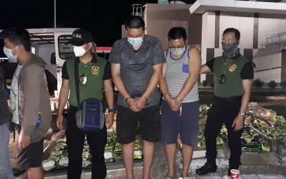 <p><strong>ANTI-DRUG OPS</strong>. Authorities arrested on Friday night (Oct. 30, 2020) in Cabanatuan City, Nueva Ecija two Chinese nationals who reportedly received a cargo shipment containing some PHP1.6 billion worth of shabu. Agents from the Philippine Drug Enforcement Agency (PDEA), Bureau of Customs-Ninoy Aquino International Airport (BOC-NAIA), and NAIA Inter-Agency Drug Interdiction Task Group, in a joint operation, nabbed the suspects in Barangay Sumacab Sur, Cabanatuan City. (<em>Photo courtesy of BOC</em>) </p>
