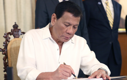 <p>President Rodrigo R. Duterte<em> (File photo)</em></p>
