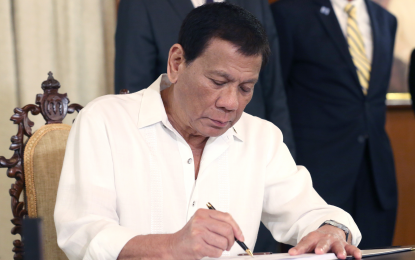 <p>President Rodrigo R. Duterte <em>(File photo)</em></p>