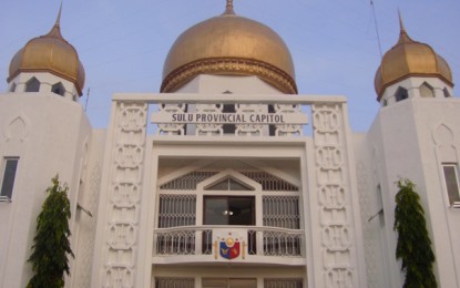 <p>The Provincial Capitol of Sulu province. <em>(PNA file photo)</em></p>